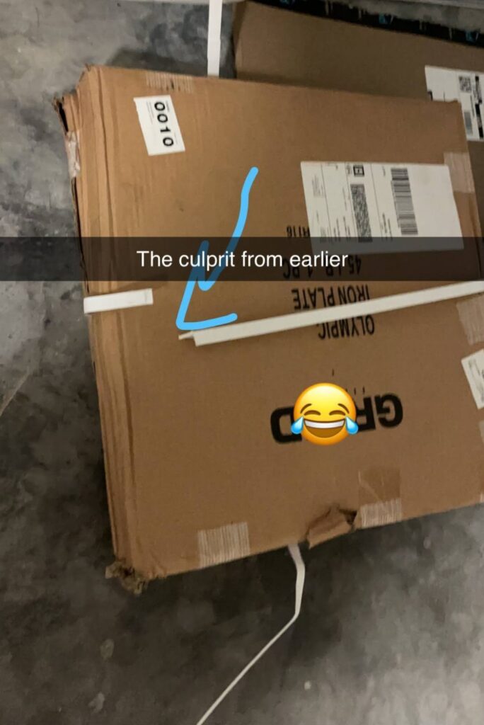 shipping box, cardboard box, safety straps